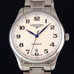 [최고급형 2892] Longines Master Collection Stainless steel White Dial 38mm-Ref.L2.628.4.78.6 론진 마스터 컬렉션 스테인레스 스틸 - lg011