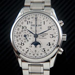 [최고급형 7751] Longines Master Moonphase Chronograph Mens JF - 론진 마스터 문페이즈 크로노그래프 - lg012