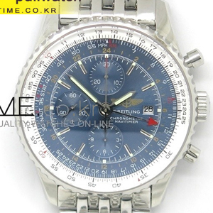 [7751 MOVE] Breitling Navitimer World GMT Chronogragh - 브라이틀링 네비타이머 월드 지엠티 크로노 그래프 -BRE085