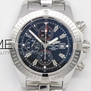 [7750 MOVE] BREITLING Super Avenger v3 SS - 브라이틀링 슈퍼 어벤져 스텐레스스틸 - BRE092