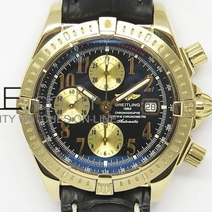 [7750 MOVE] BREITLING WINDRIDER CHRONOMAT EVOLUTION YG bp - 브라이틀링 윈드라이더 크로노맷 에볼루션 골드 - BRE094