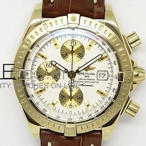 [7750 MOVE] BREITLING WINDRIDER CHRONOMAT EVOLUTION YG bp - 브라이틀링 윈드라이더 크로노맷 에볼루션 골드 - BRE104