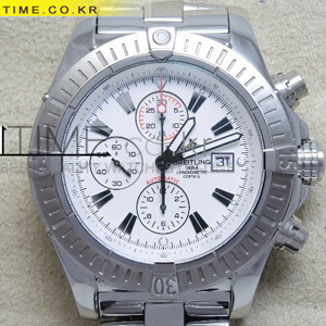 [7750 MOVE] BREITLING Super Avenger v3 SS - 브라이틀링 슈퍼 어벤져 스텐레스스틸 - BRE105