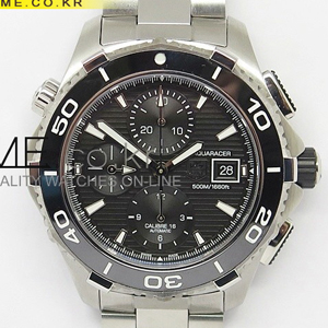 [7750 MOVE] TAG HEUER Aquaracer 500M Chrono - 태그호이어 아쿠아레이서 50M 크르노 - th082