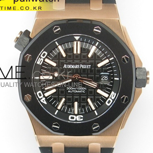 [MIYOTA 9015] AUDEMARS PIGUET Royal Oak Offshore Diver RG - 오데마피게 로얄오크 오프쇼어 다이버 로즈골드 - ap128