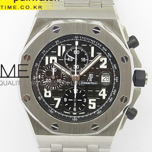 [7750 MOVE] Audemars Piguet Royal Oak Offshore Chrono black-themes best edition JF - 오데마 피케 로얄오크 오프쇼어 크로노 그래프 블랙테마 베스트 에디션 42mm - ap146