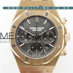 [7750 MOVE] AUDEMARS PIGUET ROYAL OAK CHRONO RG JH - 오데마피게 로얄오크 크르노 로즈골드 41mm - ap191