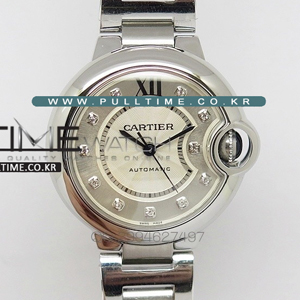 [2671 MOVE] Cartier BALLON BLEU SS V6 Best Edition 33MM -까르띠에 발롱 블루 스틸  베스트 에디션 33mm - ct255