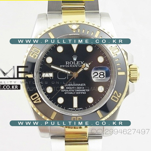 [2836 MOVE] Rolex Submariner 116613 YG bp V2 - 롤렉스 서브마리너 옐로우골드 투톤 - rl477