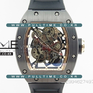 [MIYOTA 8215] RICHARD MILLE RM055 Black Skeleton KV - 리차드 밀레 스켈레톤 RM055 - RIC054