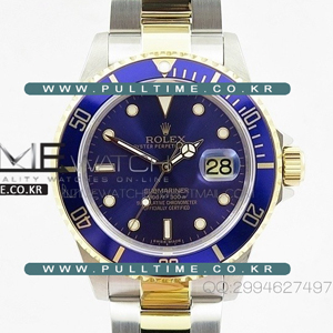 [3135 MOVE] Rolex Submariner bp 16613 Blue - 롤렉스 서브마리너 블루 - rl540