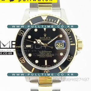 [3135 MOVE] Rolex Submariner bp 16613 Black - 롤렉스 서브마리너 블랙- rl541