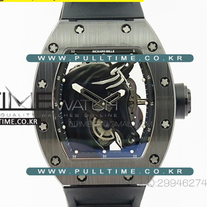 [MIYOTA 8215] RICHARD MILLE RM052 Black Ceramic Horse KV - 리차드 밀레 RM 052 - RIC057