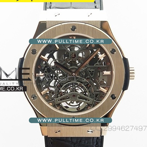 [Asian MOVE] Hublot Classic Fusion Flying Tourbillion RG CY Best Edition 45mm - 위블로 클래식퓨젼 투어빌론 - HUB206