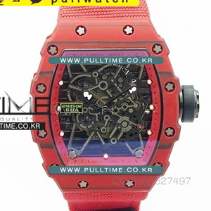 [MIYOTA 6T51] RICHARD MILLE RM035-2 White Carbon Fiber - 리차드 밀레 RM035-2 - RIC059