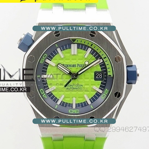 [3120 MOVE] Audemars Piguet Royal Oak Offshore Diver J 15710 Green JF V7 Best Edition - 오데마피게 로얄오크 오프쇼어 다이버 - ap291