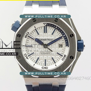 [3120 MOVE] Audemars Piguet Royal Oak Offshore Diver J 15710 white JF V7 Best Edition - 오데마피게 로얄오크 오프쇼어 다이버 - ap293