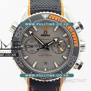 [9900 MOVE] Omega Seamaster Planet Ocean Chrono 45mm SS OM 1:1 Best Edition - 오메가 씨마스터 플래닛 오션 크르노  - om312