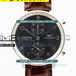 [79350 MOVE] IWC PORTTGUESE IW3714 V3 ZF 1:1 Best Edition - 아이더블유씨 포르투기즈 크로노 오토매틱 다이아몬드 - iwc369