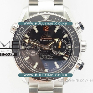 [9900 MOVE] Omega Seamaster Planet Ocean Chronometer 45mm SS OM 1:1 Best Edition - 오메가 씨마스터 플래닛 오션 크르노 - om343