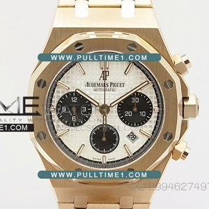 [7750 MOVE] Audemars Piguet Royal Oak 26331 RG Chrono 41mm  - 오데마피게 로얄오크 로즈골드 크르노 그래프 - ap329