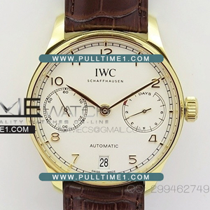 [52010 MOVE] IWC Portuguese Real PR IW500101 YG V4 ZF 1:1 Best Edition - 아이더블유씨 포르투기즈 옐로우골드 - iwc375