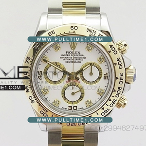 [7750 MOVE] ROLEX Daytona SS/YG  116523 Wrapped TW 1:1 Best Edition - 롤렉스 데이토나 베스트 에디션 포금 - rl832