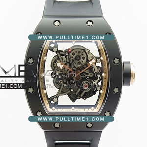 [MIYOTA 8215] Richard Mille RM055 Ceramic Skeleton KV Best Edition - 리차드 밀레 세라믹 스켈레톤 RM055 - RIC099