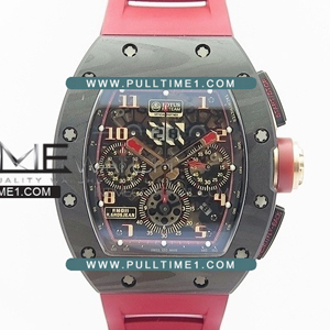 [7750 MOVE] Richard Mille RM011 Forged Carbon KV Best Edition - 리차드밀러 포지드 카본 크르노그래프 - RIC103