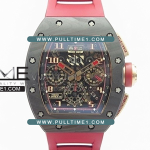 [7750 MOVE] Richard Mille RM011 Forged Carbon KV Best Edition - 리차드밀러 포지드 카본 크르노그래프 - RIC104