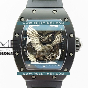 [MIYOTA 8215] Richard Mille RM023Real Ceramic Eagle Skeleton KV Best Edition - 리차드 밀레 포지드 카본 이글 스켈레톤 RM055 - RIC106