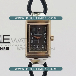 [RONDA QUARTZ] Jaeger-LeCoultre Reverso Ultra Thin Duoface RG SW 1:1 Best Edition - 예거 르꿀뜨르 리벌소 울트라 씬 - JL073