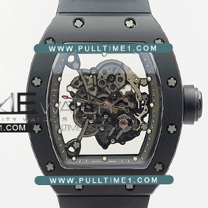 [MIYOTA 8215] Richard Mille RM055 Ceramic KV Best Edition - 리차드 밀러 세라믹 스켈레톤 - RIC137