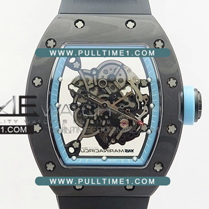 [MIYOTA 8215] Richard Mille RM055 Forged Carbon KV Best Edition - 리차드 밀러 포지드 카본 스켈레톤 - RIC140