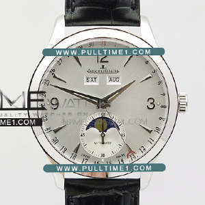 [886 MOVE] Jaeger-LeCoultre Master Ultra Thin Moonphase SS KM 1:1 Best Edition - 예거 르꿀뜨르 마스터 울트라 씬 문페이즈 - JL075