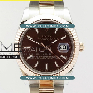 [2824 MOVE] Rolex DateJust 41mm 126303 RG Wrapped GM 1:1 Best Edition - 롤렉스 데이져스트 로즈골드 포금 1:1 베스트에디션 - RL1013