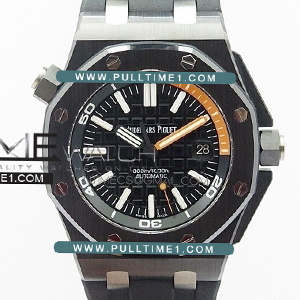 [3120 MOVE] Audemars Piguet Royal Oak Offshore Diver Real Ceramic 15707  V2 1:1 XF Best Edition - 오데마피게 로얄오크 오프쇼어 다이버 - AP370