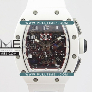 [7750 MOVE] Richard Mille RM011 Chronograph KV Best Edition - 리차드밀러 세라믹 크르노그래프 - RIC151