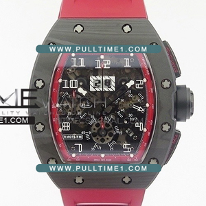 [7750 MOVE] Richard Mille RM011 Carbon Case Chronograph KV Best Edition - 리차드밀러 포지드 카본 크르노그래프 - RIC157