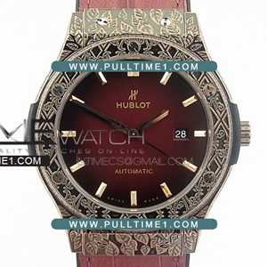 [2892 MOVE] Hublot Classic Fusion 45mm RG Engravings Case SR Best Edition - 위블로 클래식퓨젼 베스트 에디션 - HUB277