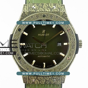 [2892 MOVE] Hublot Classic Fusion 45mm YG Engravings Case SR Best Edition - 위블로 클래식퓨젼 베스트 에디션 - HUB278