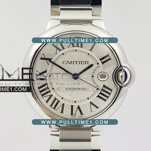 [Cal.1847] Cartier Ballon Bleu 42mm SS V5 V6 1:1 Best Edition - 까르띠에 발롱블루 베스트 에디션 - CT386