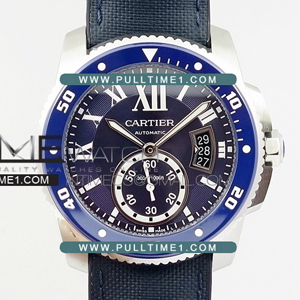 [23J MOVE] Calibre de Cartier Diver SS JF 1:1 Best Edition - 칼리브 드 까르띠에 다이버 - CT394