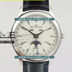 [866/1 MOVE] Jaeger-LeCoultre Master Calendar Moonphase SS OM 1:1 Best Edition- 예거 르꿀뜨르 마스터 캘린더 - JL083