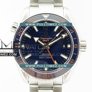 [8605 MOVE] Omega Seamaster Planet Ocean 600M Co-Axial GMT 43.5mm VS 1:1 Best Edition - 오메가 씨마스터 플래닛오션 코엑시엘 GMT - OM475