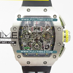 [7750 MOVE] Richard Mille RM011-03 SS KV Best Edition - 리차드밀러  스테인레스 스틸 베스트에디션 - RIC164