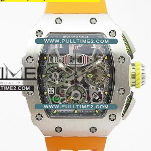 [7750 MOVE] Richard Mille RM011-03 SS KV Best Edition - 리차드밀러  스테인레스 스틸 베스트에디션 - RIC168