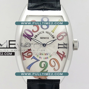 [ASIAN MOVE] Franck Muller Casablanca Crazy Hours Real Jumping Hour SS AB Best Edition - 프랭크뮬러 카사블랑카 크레이지 아워 베스트에디션 - FM043