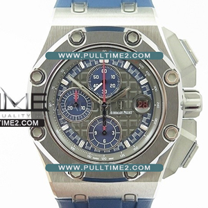 [3126 MOVE] Audemars Piguet Royal Oak Offshore 44mm Michael Schumacher Titanium V2 JF 1:1 Best - 오데마 피게 로얄 오크 오프쇼어 - AP417