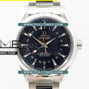 [8605 MOVE] Omega Seamaster Aqua Terra 150M GMT 43mm SS V2 VS 1:1 Best Edition - 오메가 씨마스터 아쿠아테라 - OM505